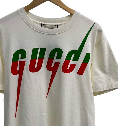 gucci blade print logo|Gucci t-shirt logo.